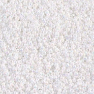 Miyuki seed beads 15/0 - White pearl ab 15-471